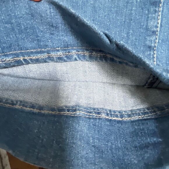 Women’s plus size Y2K apple bottoms jeans embroidered denim bootcut leg size 20 - Picture 9 of 15